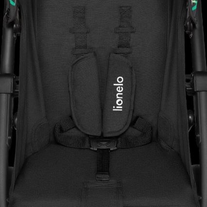 Lionelo - Sportska dječja kolica ANNET PLUS crna