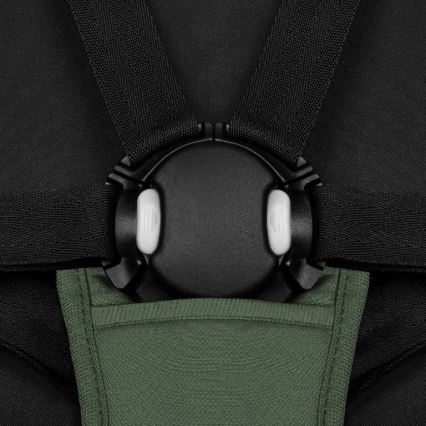 Lionelo - Sportska dječja kolica AZURA crna/zelena