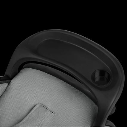 Lionelo - Sportska dječja kolica EMMA PLUS siva/crna