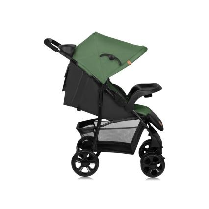 Lionelo - Sportska dječja kolica EMMA PLUS zelena/crna