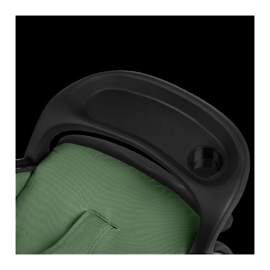 Lionelo - Sportska dječja kolica EMMA PLUS zelena/crna