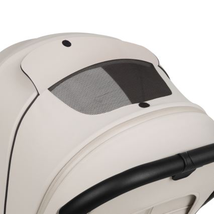 Lionelo - Sportska dječja kolica MIKA PLUS Bež Pijesak