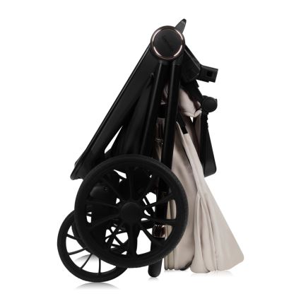 Lionelo - Sportska dječja kolica MIKA PLUS Bež Pijesak