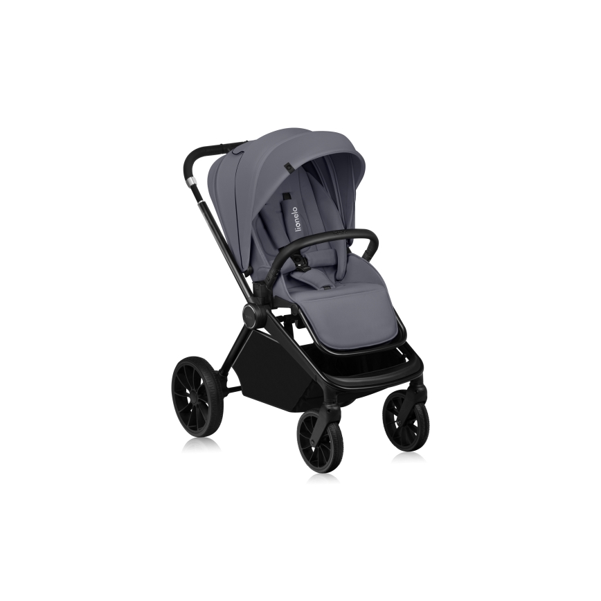 Lionelo - Sportska dječja kolica MIKA PLUS Grey Stone