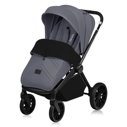 Lionelo - Sportska dječja kolica MIKA PLUS Grey Stone