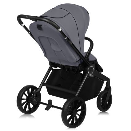 Lionelo - Sportska dječja kolica MIKA PLUS Grey Stone
