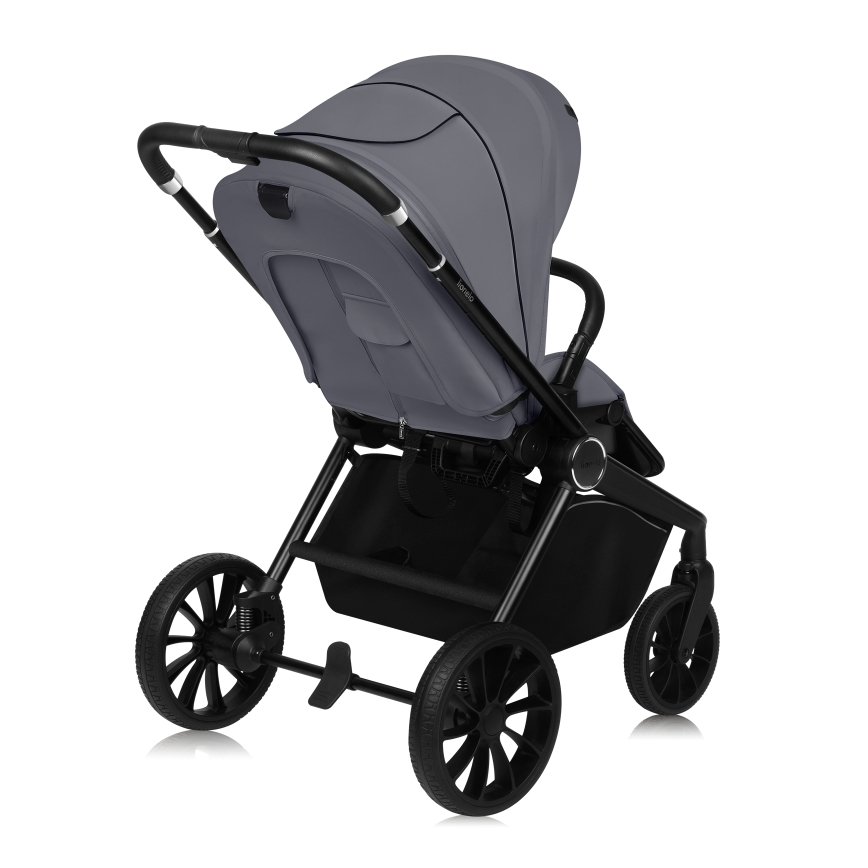 Lionelo - Sportska dječja kolica MIKA PLUS Grey Stone