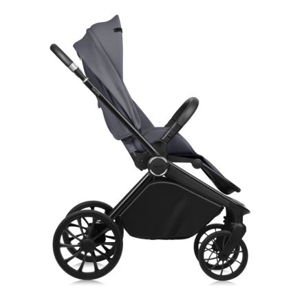 Lionelo - Sportska dječja kolica MIKA PLUS Grey Stone