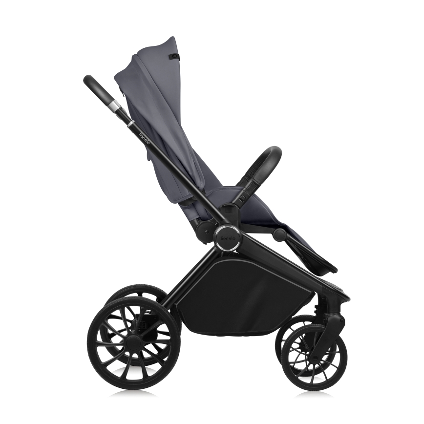 Lionelo - Sportska dječja kolica MIKA PLUS Grey Stone