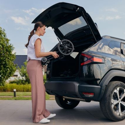 Lionelo - Sportska dječja kolica MIKA PLUS hrđasto-smeđa