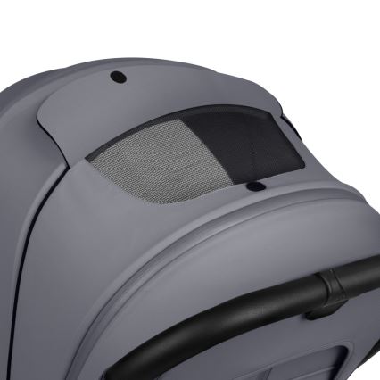 Lionelo - Sportska dječja kolica MIKA PLUS Sivi Kamen