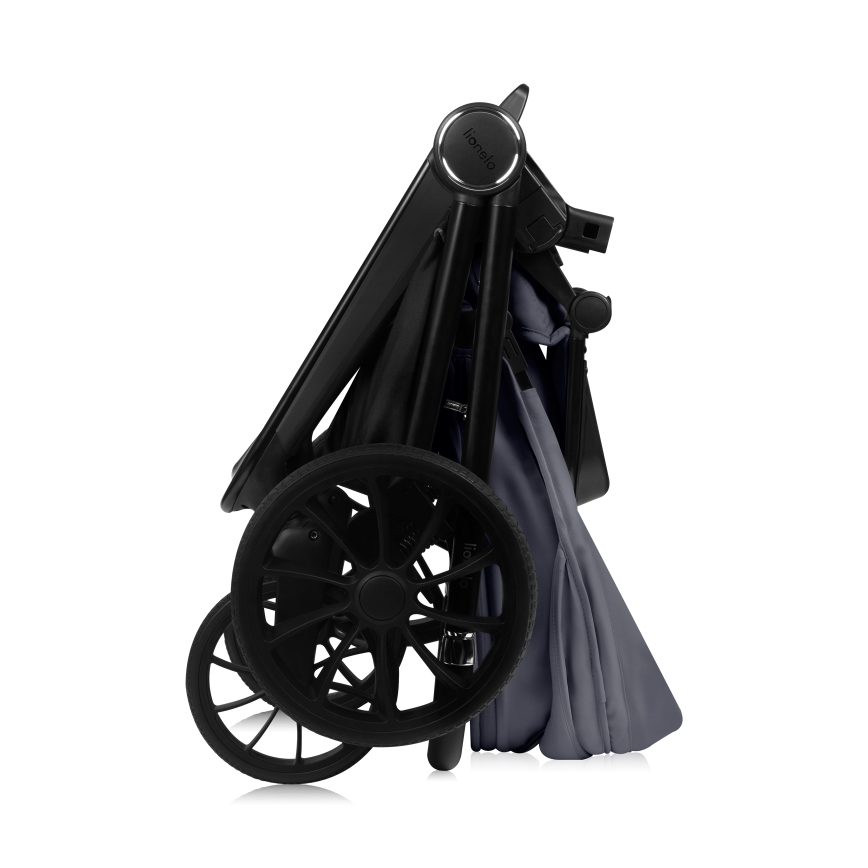 Lionelo - Sportska dječja kolica MIKA PLUS Sivi Kamen