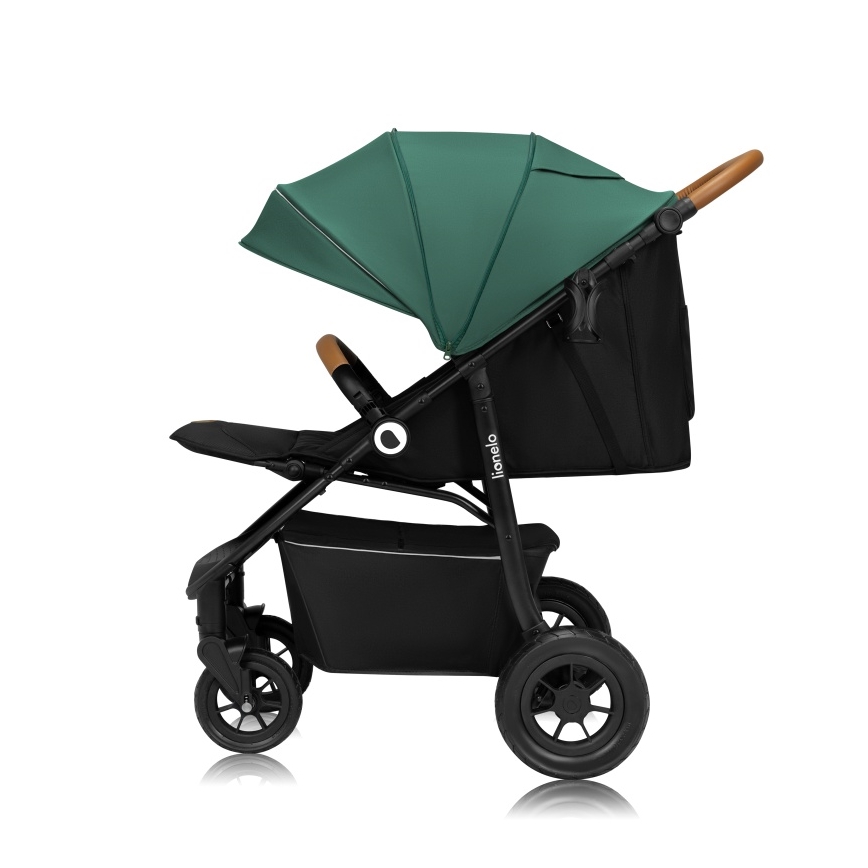 Lionelo - Sportska dječja kolica NATT Smaragdno zelena