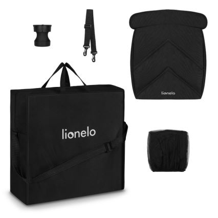 Lionelo - Sportska kolica CLOE crna/zlatna
