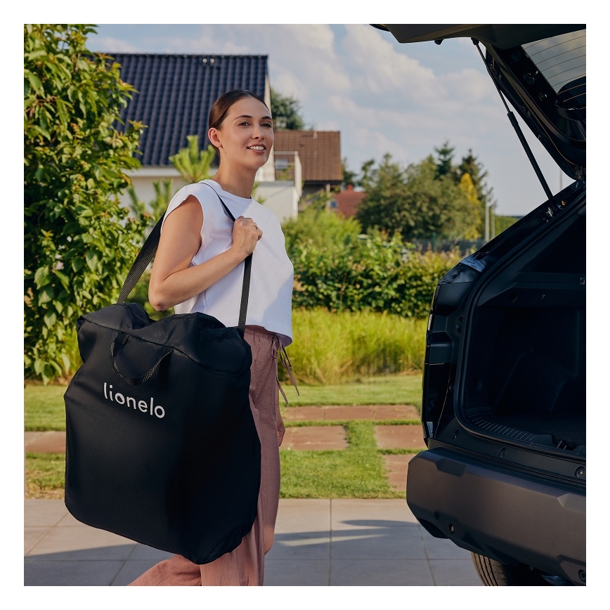 Lionelo - Sportska kolica JULIE ONE Crna/Zlatna