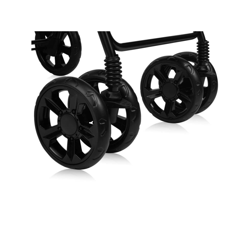 Lionelo - Sportski kolica EMMA PLUS ciglasta/crna