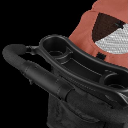 Lionelo - Sportski kolica EMMA PLUS ciglasta/crna