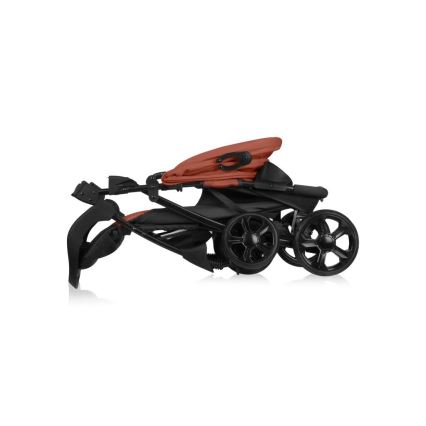 Lionelo - Sportski kolica EMMA PLUS ciglasta/crna