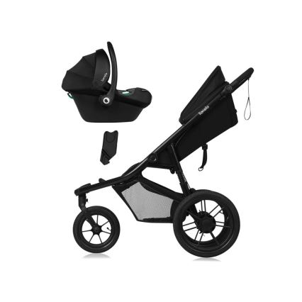 Lionelo - Sportski kolica AZURA crna