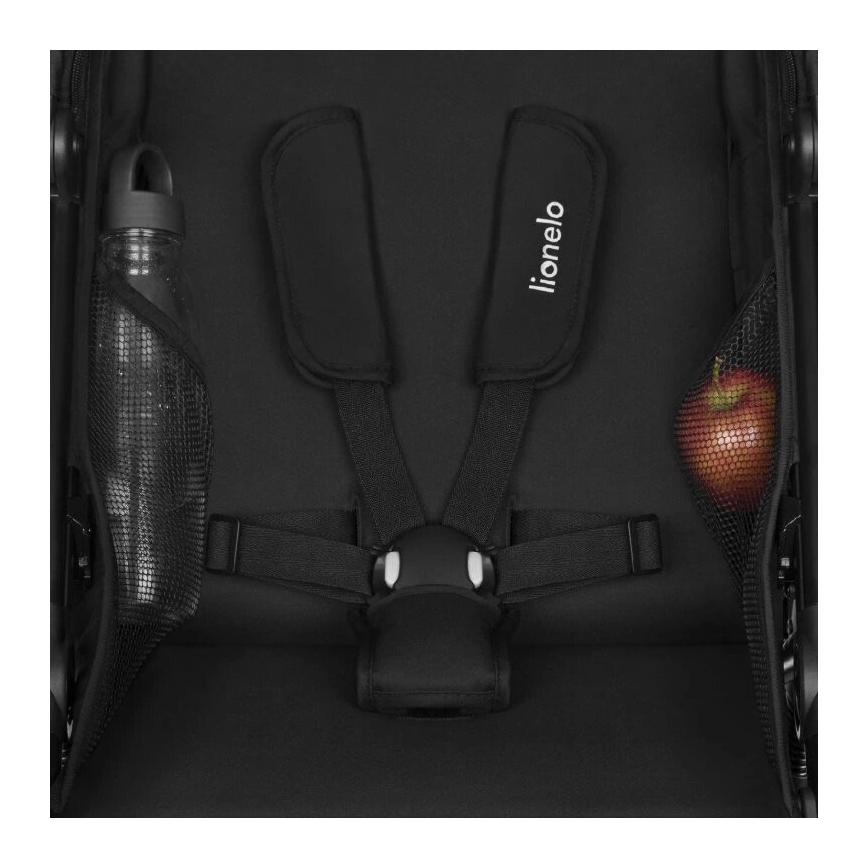 Lionelo - Sportski kolica AZURA crna