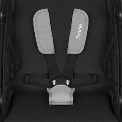 Lionelo - Sportski kolica AZURA crna/siva