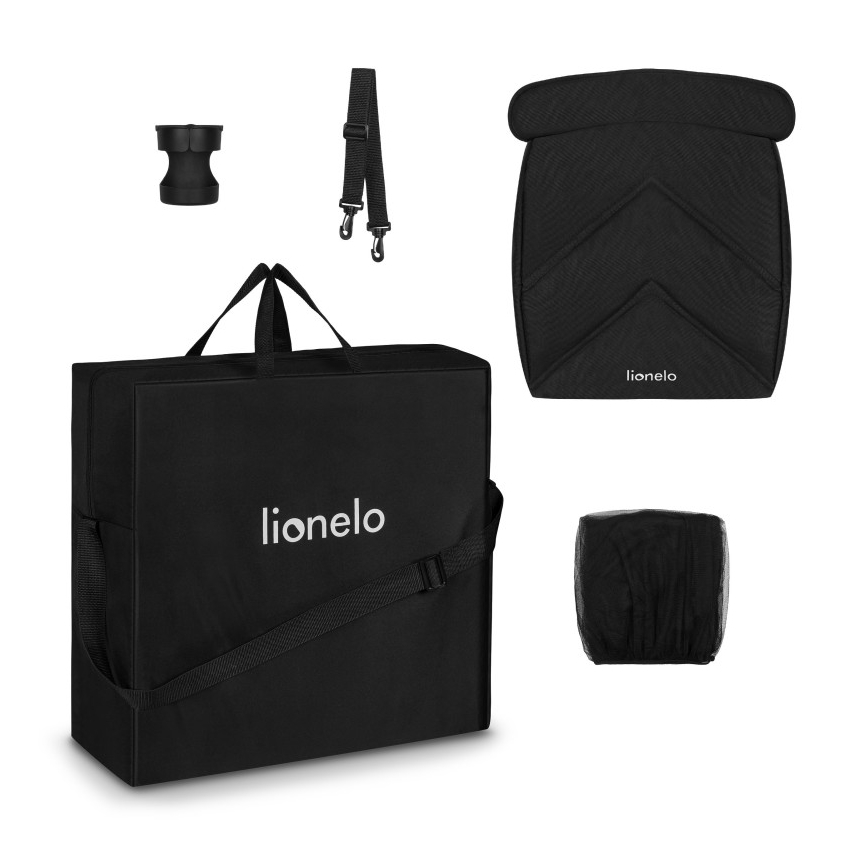 Lionelo - Sportski kolica CLOE crna/zlatna