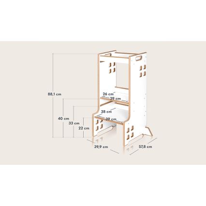 Lionelo - Toranj za učenje CASS Bijeli
