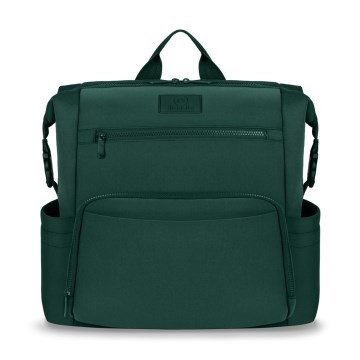 Lionelo - Torba za pelene CUBE Green Forest za kolica