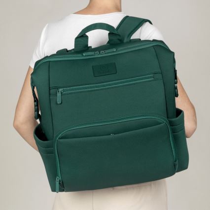 Lionelo - Torba za pelene CUBE Green Forest za kolica