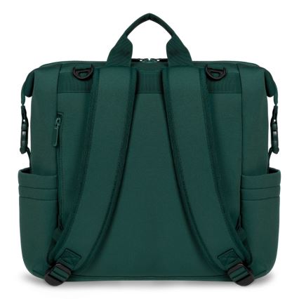 Lionelo - Torba za pelene CUBE Green Forest za kolica