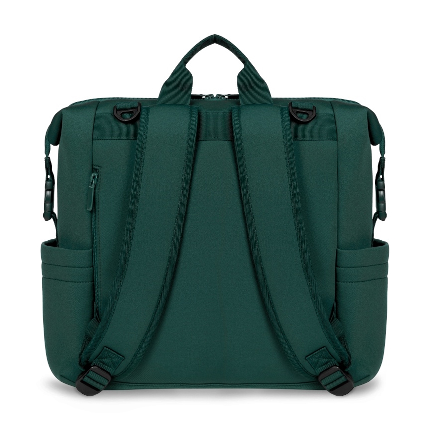 Lionelo - Torba za pelene CUBE Green Forest za kolica