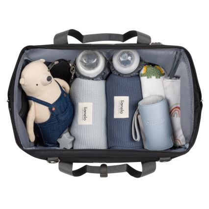 Lionelo - Torba za presvlačenje za kolica IDA Black Onyx