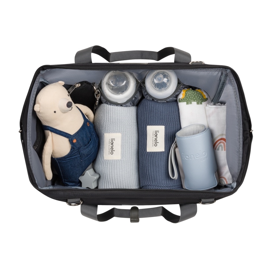 Lionelo - Torba za presvlačenje za kolica IDA Black Onyx