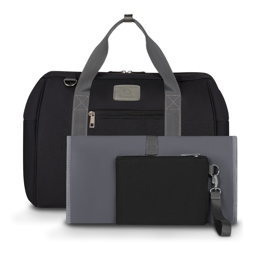 Lionelo - Torba za previjanje za kolica IDA Black Onyx