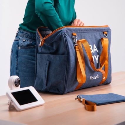 Lionelo - Torba za previjanje za kolica IDA Blue Denim