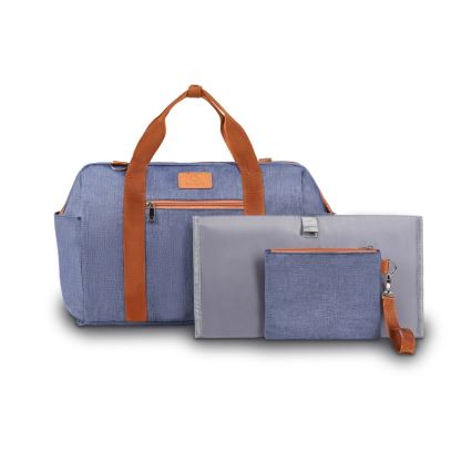Lionelo - Torba za previjanje za kolica IDA Blue Denim