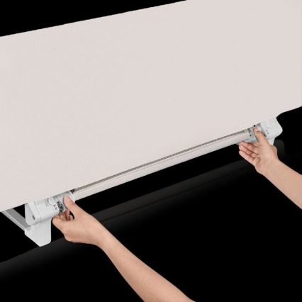 Lionelo - Zaštitna ograda za krevet LORA XL, siva