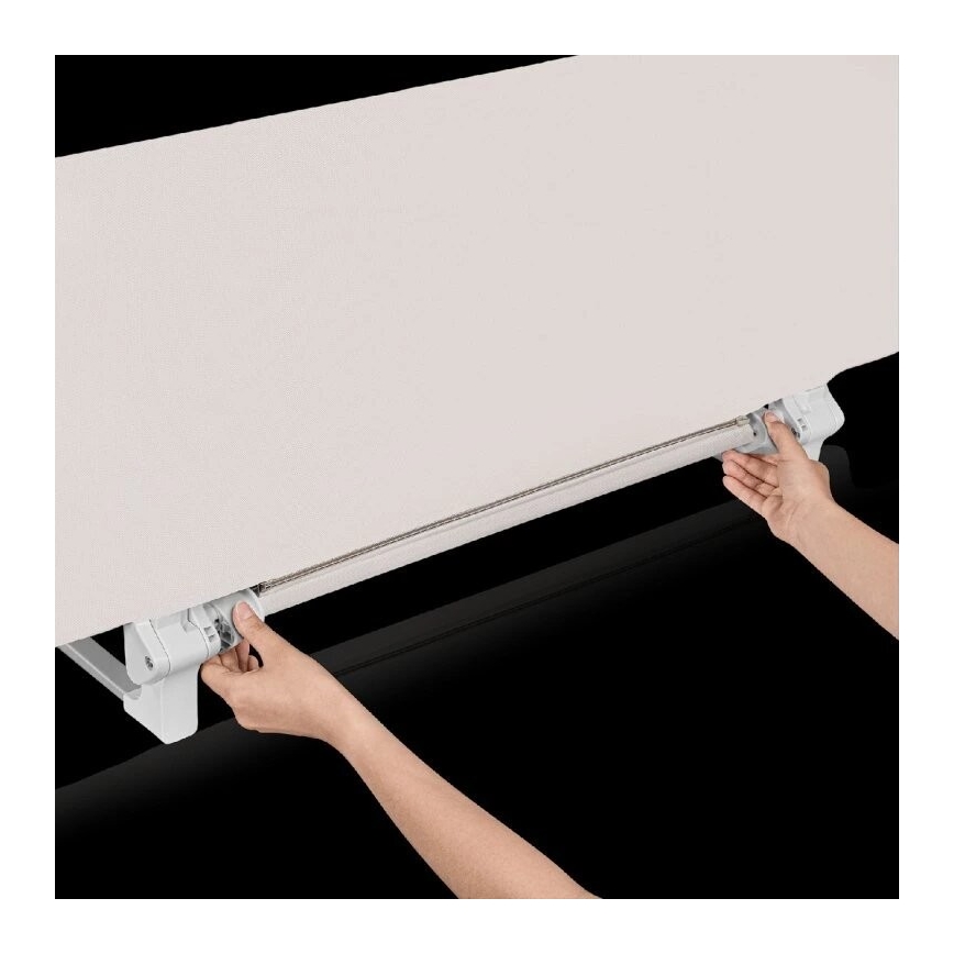 Lionelo - Zaštitna ograda za krevet LORA XL, siva