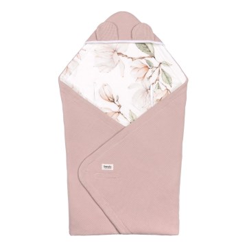 Lionelo - Zavinovača za autosjedalicu TRAVEL SWADDLE 90x90 cm bež magnolija