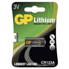 Litijska baterija CR123A GP LITHIUM 3V/1400 mAh