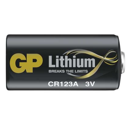 Litijska baterija CR123A GP LITHIUM 3V/1400 mAh