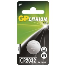 Litijska gumbasta baterija CR2032 GP LITHIUM 3V/220 mAh