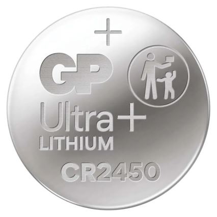 Litijska gumbasta baterija CR2450 GP LITHIUM 3V/600 mAh