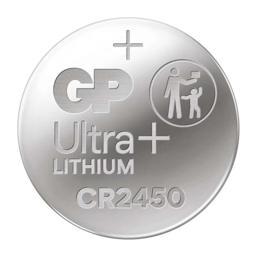 Litijska gumbasta baterija CR2450 GP LITHIUM 3V/600 mAh