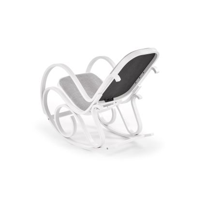 Ljuljaća stolica MAX BIS 95x52 cm siva