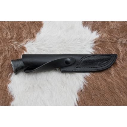 Lovački damask nož 13,8 cm breza/devina kost