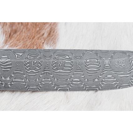 Lovački damask nož 14,5 cm joha/serpentinit