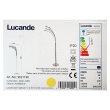 Lucande - LED Prigušiva podna lampa CATRIONA 5xLED/5W/230V