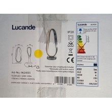Lucande - LED  Prigušiva stolna lampa XALIA LED/10,2W/230V