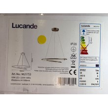 Lucande - LED Prigušivi luster na sajli MIRASU LED/58W/230V